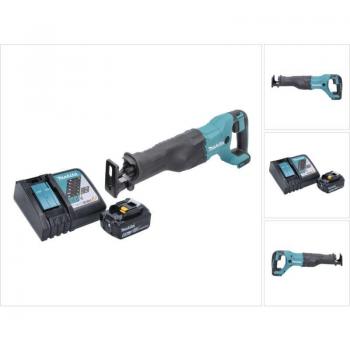 Sega a sciabola cordless Makita DJR 186 RG1 18 V con batteria 6.0 Ah