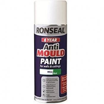 Ronseal Maximum Protection 6 Year Anti Mould Aerosol in White Finish 400ml