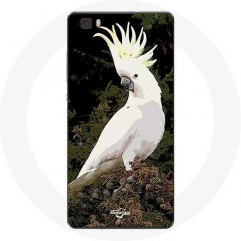 White Cockatoos Case for Huawei P8 Lite