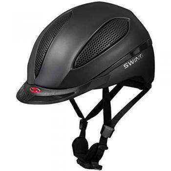SWING H16 PRO – Waldhausen Black Riding Helmet (52‑58 cm)