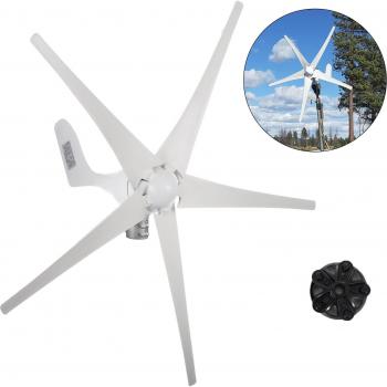 Générateur Turbine à Vent VEVOR 500 W 12 V – Kit Fibre avec Contrôleur de Charge