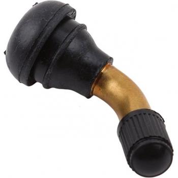 Brass Right Angle Snap-in Tire Valve for Motorcycles