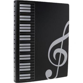 Dossier de musique 40 pages A4 – Organiseur de partitions