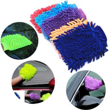 Guante de Microfibra para Detallado de Coches