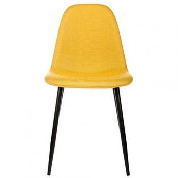 Joule 4X – Chaise Nokas Métallique, Couleur Jaune