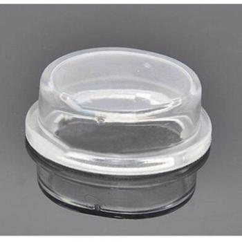 50pcs Dustproof Transparent Round Switch Button Caps