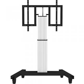 Carrito motorizado Newstar MOTORIZED RAL9006 SLVR para pantallas de 42 a 100 pulgadas