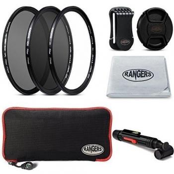 Filtro kit Rangers Ultra-delgada 77mm con bolsa y limpieza