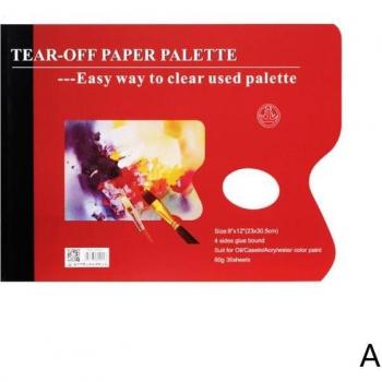 Art Palette Pad for Acrylic and Watercolor