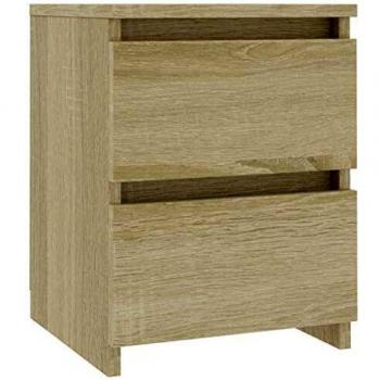 30x30x40 cm Sonoma Oak Bedside Storage