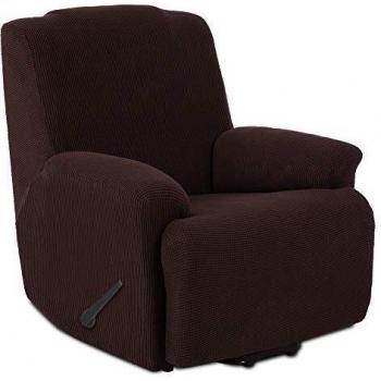 TIANSHU Fauteuil Relax Housse 1 Pièce Jacquard Housse de Canapé Extensible