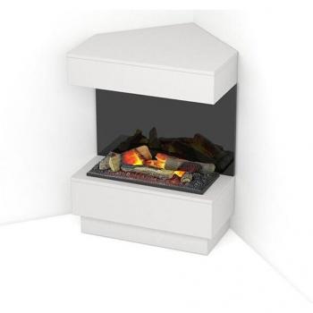 Taravo Chimenea Eléctrica Negra 400W