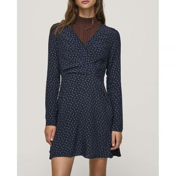 Robe courte à imprimé col V Pepe Jeans