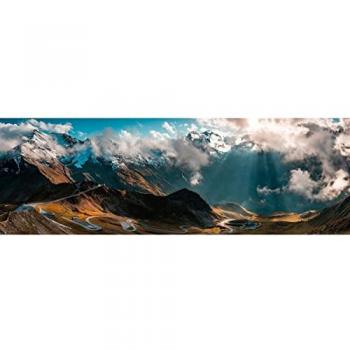 Art mural CEANOTHE – Œuvre sur toile 45x135 cm, finition HD