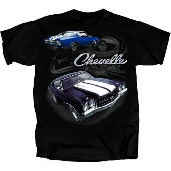 Camisa 3XL Chevy Chevelle Negro – 1970 Ss 454