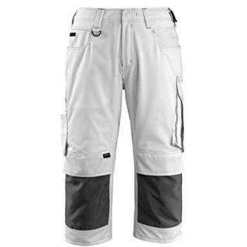 Altona Mascot ¾‑Length Dress Trousers, White & Dark Anthracite, C58 (Waist 42.5)