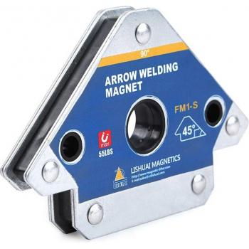 Aimant Ferrite de Soudage 3 pouces – Support à 45° (55 lb)