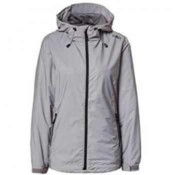 Grau‑Damen‑Jacket CMP Kapuzenmodell