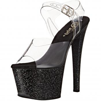 Women’s Glitter Platform Heels by Pleaser Sky 308MG