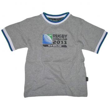 Brand Co. Junior Rugby WC 2011 Grey T‑Shirt (Small)