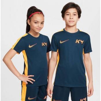 Nike Youth Training T‑Shirt Dri‑FIT 23 Mbappé – Navy & Orange