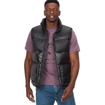 Marmot Uomini Gilet Nero Imbottito Guida (S)