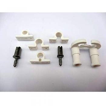 Cerradura mueble falleba 1505 blanca+llave zamac a42 oro