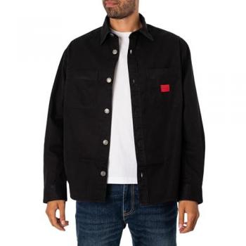Overshirt Hugo Erato Camicia Nera L
