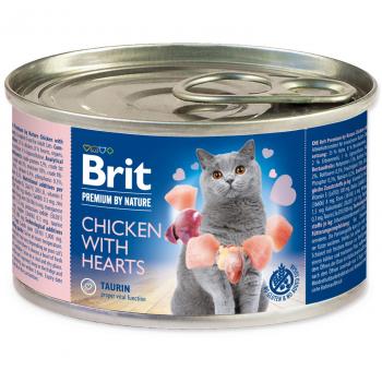 Brit Premium Kat Natuurvoeding Kip & Hart 200g