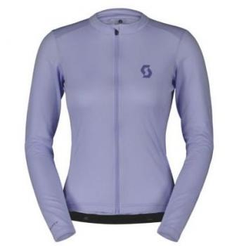 Maglia ciclismo a manica lunga donna Scott (blu luna/blu sogno)