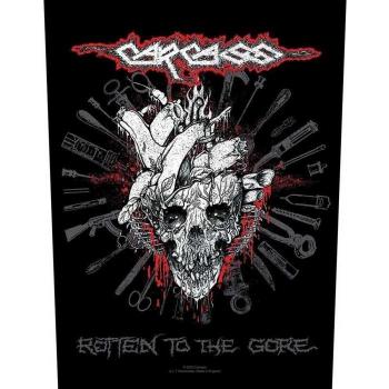 Gore‑Infused Carcass Patch – One Size (Black/Red)