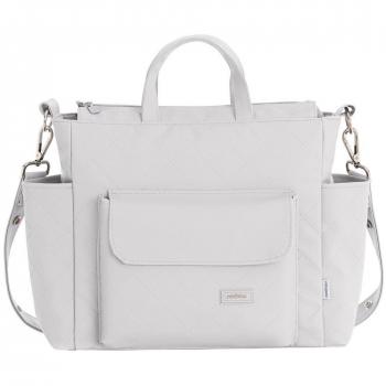 Bolso Maternal Pack Sweet Gris 16x43x37 Cm
