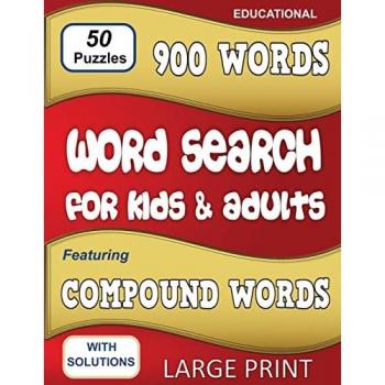Word Search for Kids & Adults: Featuring Compound Words