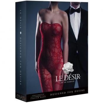 Alina Le Désir Körpergewand in Rot – Universelle Größe