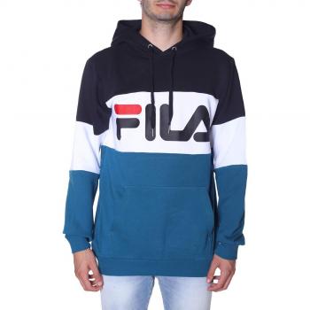 Fila Sweat Capuche Hooded Bleu Moyen Nightblocked 3color XL