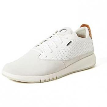 Geox U Aerantis sneakers bianche e beige