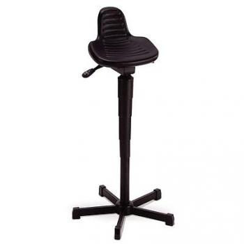 Siège assis-debout Assistante Futura AFO‑PU1 – Noir