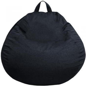 Puf Pera Bananair Negro 80 x 70 cm