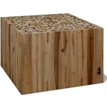 VidaXL Teak Coffee Table 50x50x35 cm