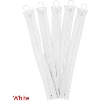 5Pcs Invisible Zippers 25cm for DIY Garment Projects