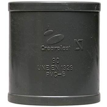 Pvc manguitos union h.h. de 125