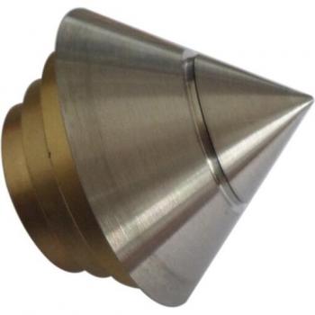 D25mm Stainless Steel Curtain Rod Cone Finials