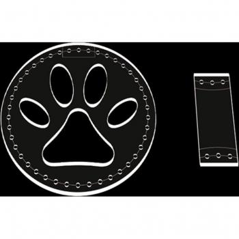 Home Sewing Dog/Cat Claw Pattern Template Set