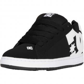 DC Shoes Court Graffik, Scarpe da Skateboard, Black 001