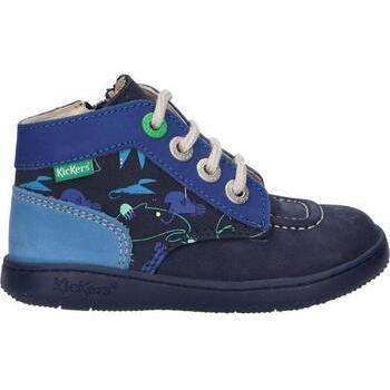 Botas KICKERS para Crianças KICKBONZIP 102 Marinho Imprimido