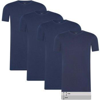 Cappuccino Italia 4er T-Shirt Bundle in Blau, Größe L