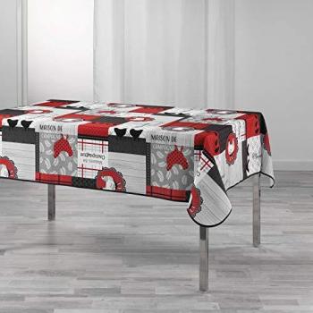 Nappe Auberge polyester imprimée 150 × 240 cm