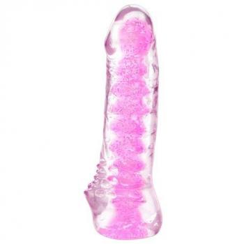 Nanma X‑Tier Lustglimmer‑Dildo – Rosenrot