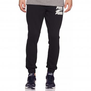 Herren‑Sweatpants PUMA Rebeld Bold, Schwarz, 100 % Baumwolle, M