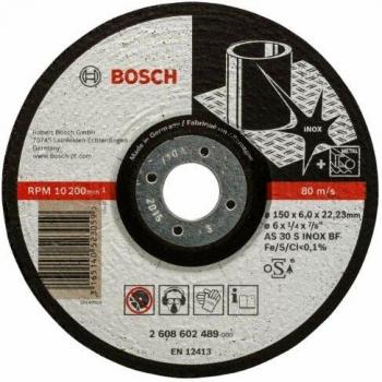 Disco abrasivo per acciaio inox 150 mm Bosch